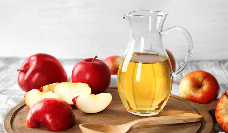 Apple cider vinegar is able to reduce heartburn and high acidity, which a person suffers from.  Doctors say that consuming a teaspoon of apple cider vinegar with a glass of water can help you get rid of the feeling of heartburn in a short time, but those who suffer from stomach ulcers should not take apple cider vinegar.
